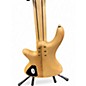 Used Schecter Guitar Research Stiletto Custom 5 String Natural Electric Bass Guitar