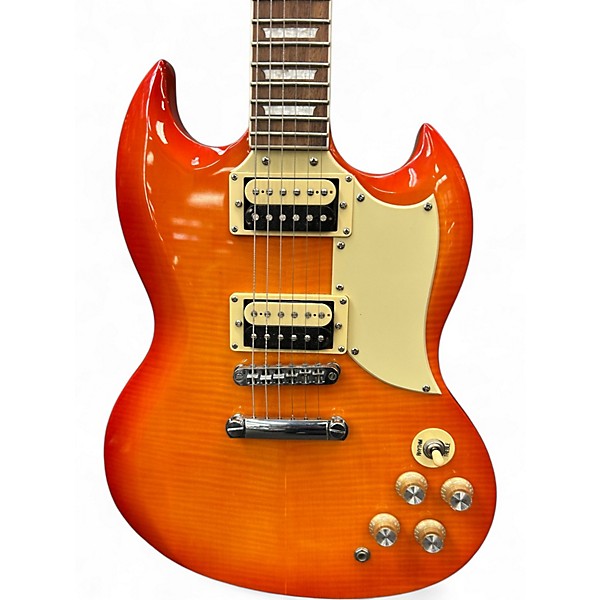 Used Firefly SG CLASSIC TANGERINE BURST Solid Body Electric Guitar