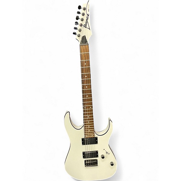 Used Ibanez RG2EX1 White Solid Body Electric Guitar