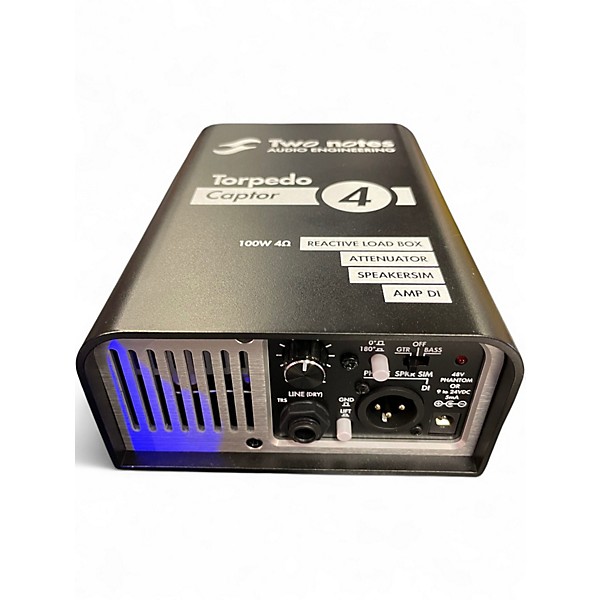 Two notes Torpedo Captor 4Ω Two Notes Torpedo Captor Reactive Loadbox DI and Attenuator
