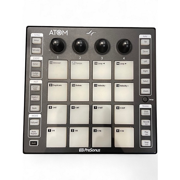 Used PreSonus Atom MIDI Controller