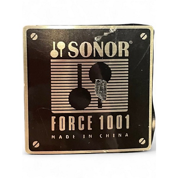 Used SONOR 4 Piece FORCE 1001 Black Drum Kit