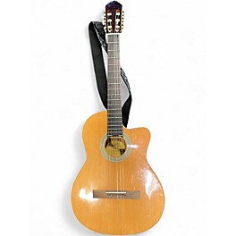 Used Lucero LC235SCE Natural Classical Acoustic Electric Guitar