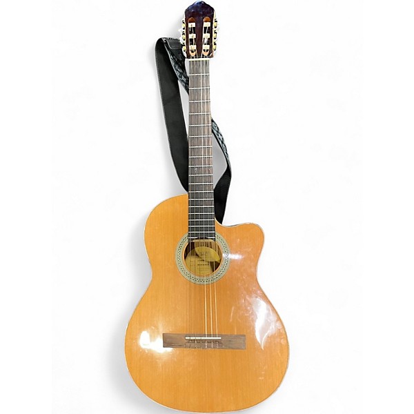 Used Lucero LC235SCE Natural Classical Acoustic Electric Guitar
