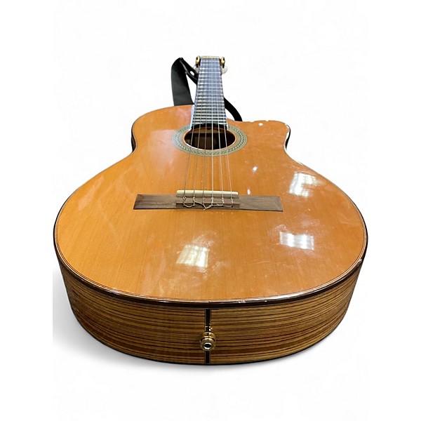 Used Lucero LC235SCE Natural Classical Acoustic Electric Guitar