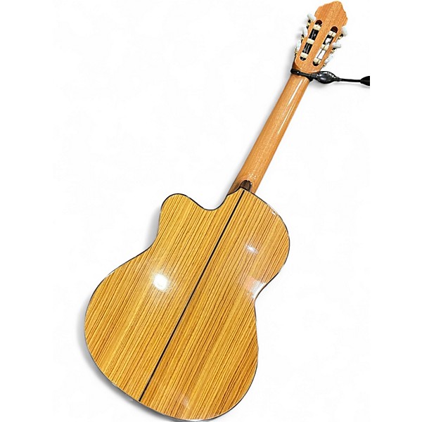 Used Lucero LC235SCE Natural Classical Acoustic Electric Guitar