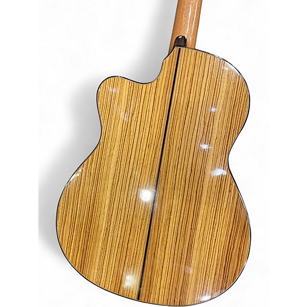 Used Lucero LC235SCE Natural Classical Acoustic Electric Guitar