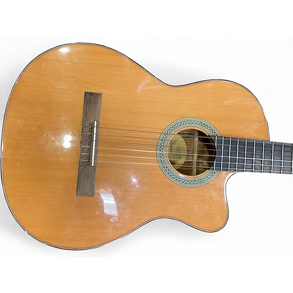 Used Lucero LC235SCE Natural Classical Acoustic Electric Guitar