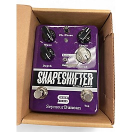 Used Seymour Duncan SFX07 Shape Shift Tap Tremolo Effect Pedal