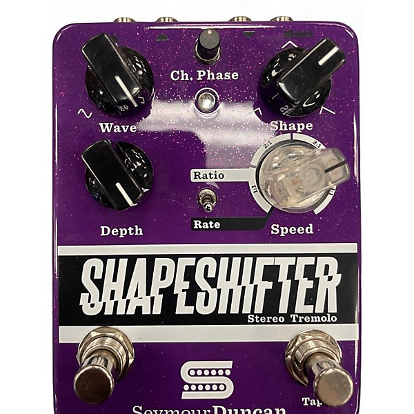 Used Seymour Duncan SFX07 Shape Shift Tap Tremolo Effect Pedal