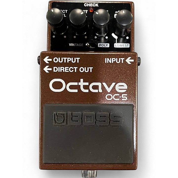 【新品・未使用】BOSS OC-5 Used BOSS OC-5 Effect Pedal | Guitar Center