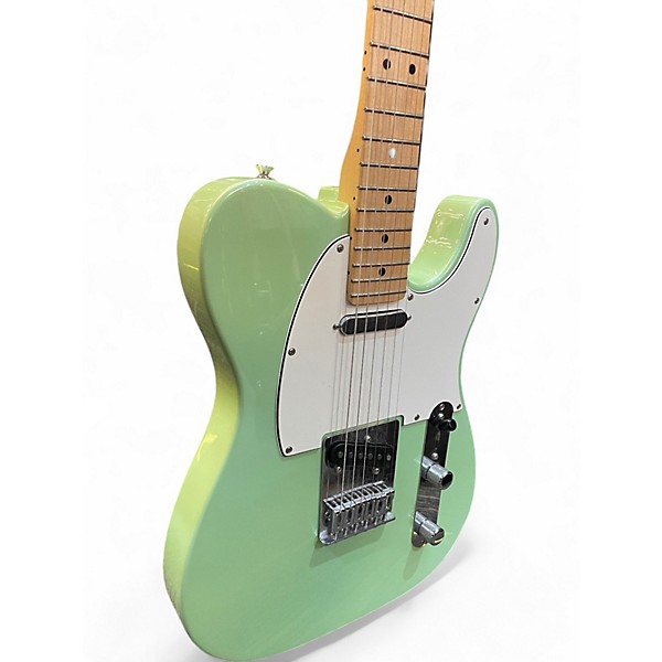 Used Fender Player Telecaster Surf Green Solid Body Electric Guitar