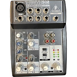Used Behringer xenyx502 Unpowered Mixer