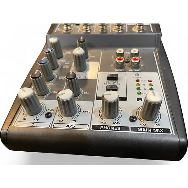 Used Behringer xenyx502 Unpowered Mixer