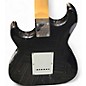 Used Silvertone St Style Black Solid Body Electric Guitar