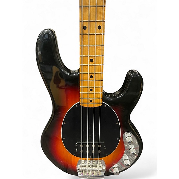 Used Ernie Ball Music Man Stingray 4 String 3 Color Sunburst Electric Bass Guitar