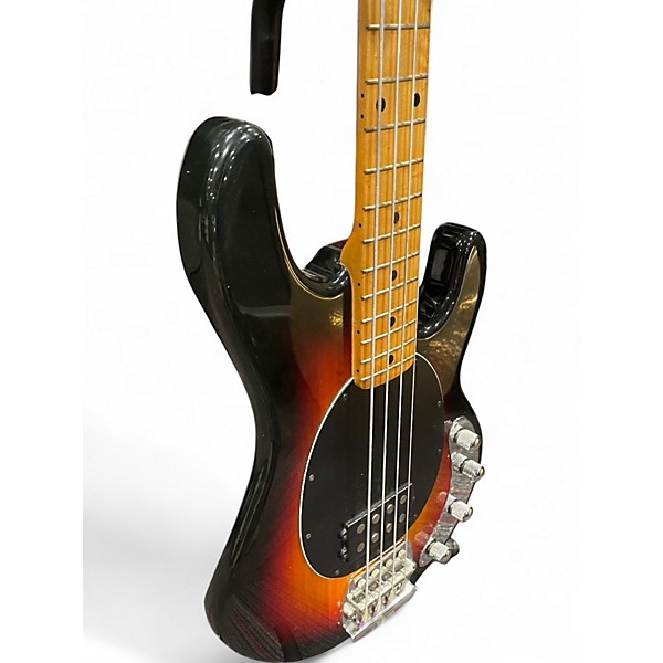Used Ernie Ball Music Man Stingray 4 String 3 Color Sunburst Electric Bass Guitar
