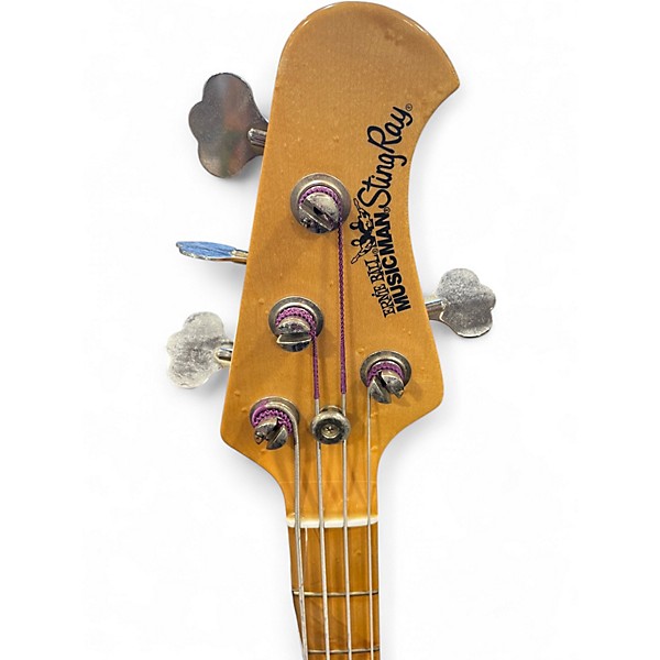 Used Ernie Ball Music Man Stingray 4 String 3 Color Sunburst Electric Bass Guitar