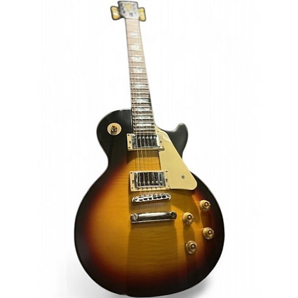 Used 2023 Epiphone Epiphone Inspired by Gibson Custom 1959 Les Paul Standard Tobacco Burst Solid Body Electric Guitar