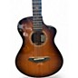 Used Breedlove Companion CE Edgeburst Redwood Acoustic Electric Guitar