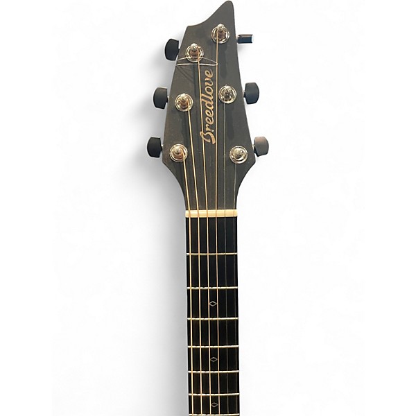 Used Breedlove Companion CE Edgeburst Redwood Acoustic Electric Guitar