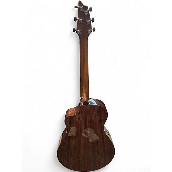 Used Breedlove Companion CE Edgeburst Redwood Acoustic Electric Guitar