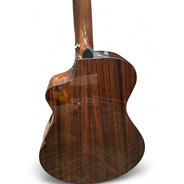 Used Breedlove Companion CE Edgeburst Redwood Acoustic Electric Guitar