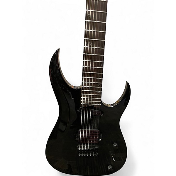 Used Schecter Guitar Research SUNSET TRIAD Black Solid Body Electric Guitar