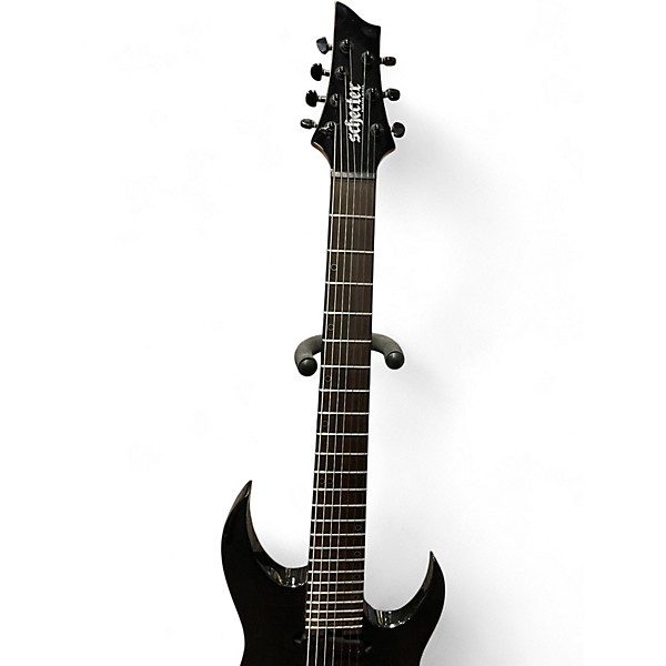 Used Schecter Guitar Research SUNSET TRIAD Black Solid Body Electric Guitar