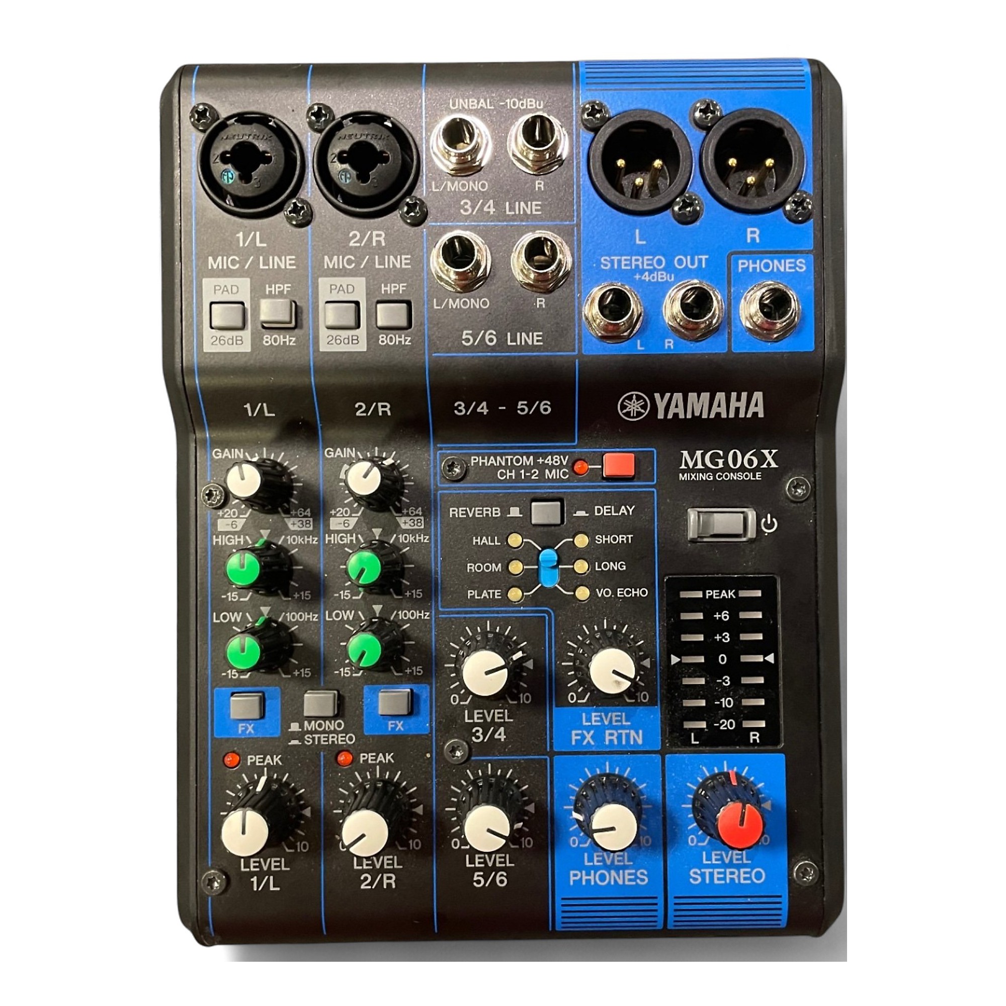 【未開封】YAMAHA　MG06 Used Yamaha MG06X Unpowered Mixer | Guitar Center