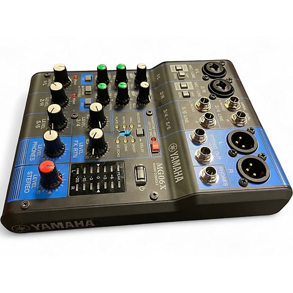 Used Yamaha MG06X Unpowered Mixer | Guitar Center