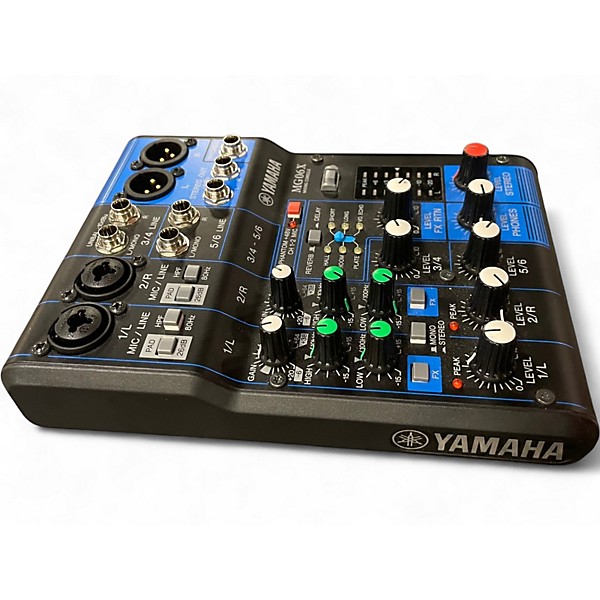 【未開封】YAMAHA　MG06 Yamaha MG06 6-Channel Mixing Console 6-Input Live Recording