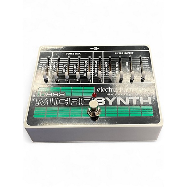 Used Electro-Harmonix Bass Micro Synth Bass Effect Pedal