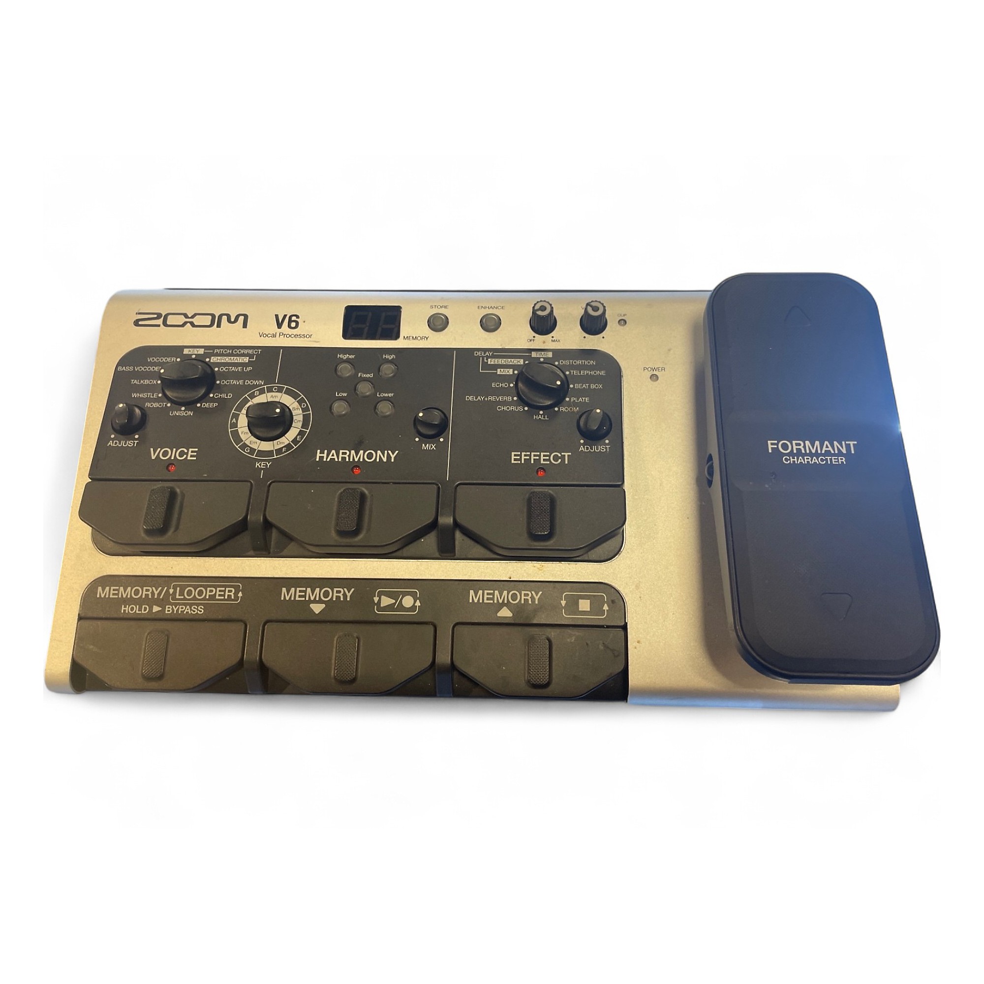 【美品】ZOOM V6-SP Used Zoom V6-SP Vocal Processor | Guitar Center