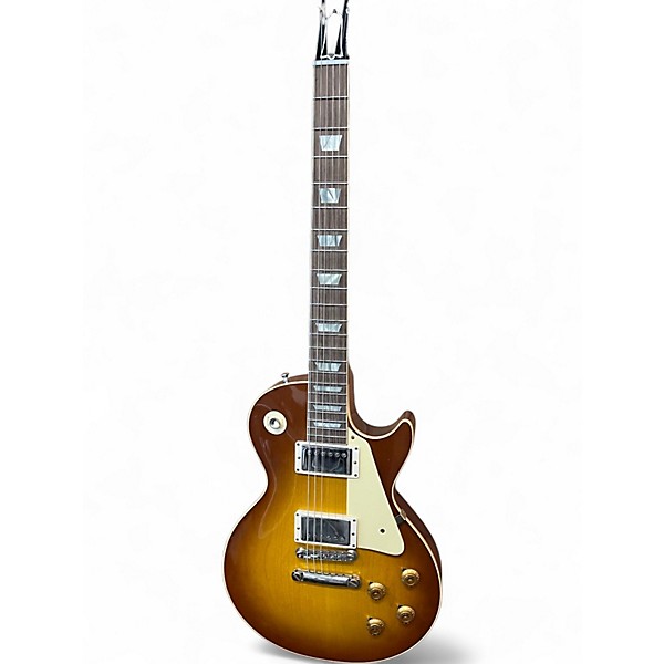Used Gibson 1958 Reissue Les Paul 2 Color Sunburst Solid Body Electric Guitar