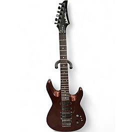 Used Washburn KC-70V Burgundy Sparkle Solid Body Electric Guitar