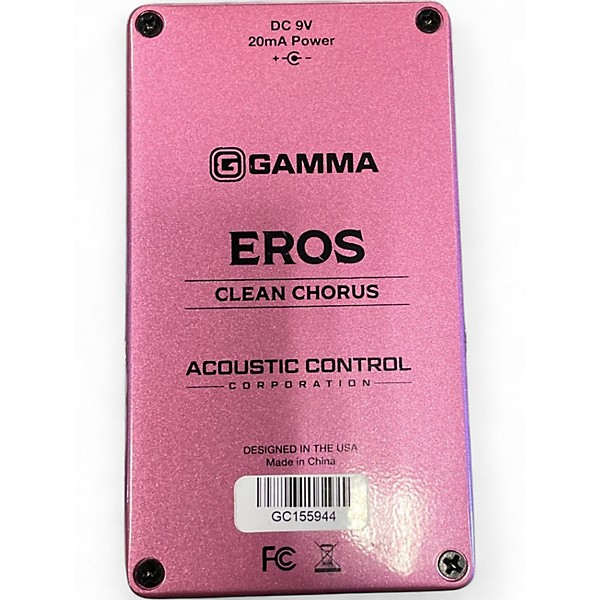 Used GAMMA CLEAN CHORUS Effect Pedal