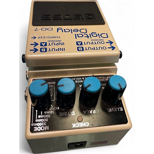 BOSS Digital Delay DD-7 ジャンク BOSS DD-7 Digital Delay Electric Guitar Effect Pedal Tested