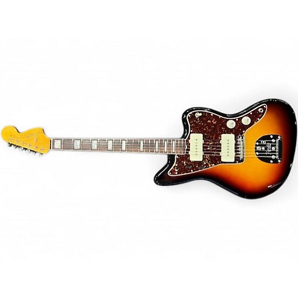 Used 2024 Fender American Vintage II 1966 Jazzmaster 3 Color Sunburst Solid Body Electric Guitar
