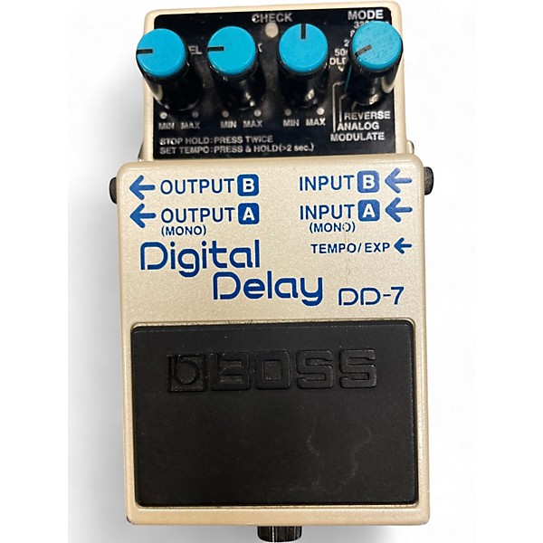 Used BOSS DD7 Digital Delay Effect Pedal