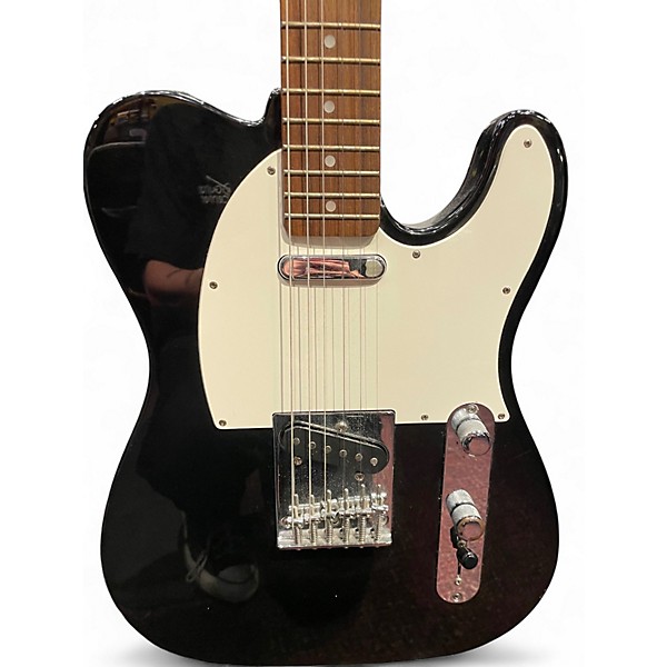 Used Samick Telecaster Black Solid Body Electric Guitar