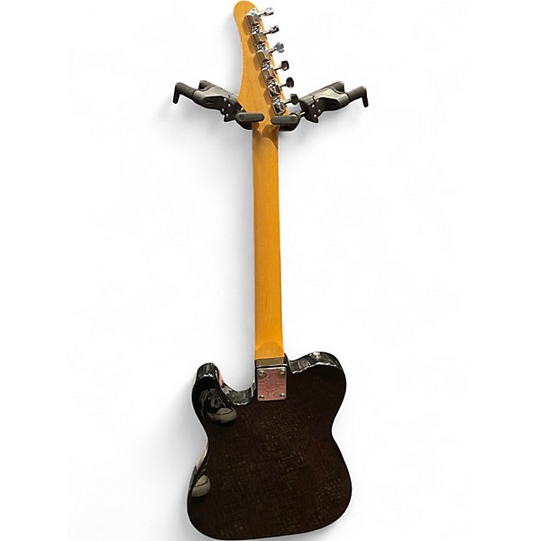 Used Samick Telecaster Black Solid Body Electric Guitar