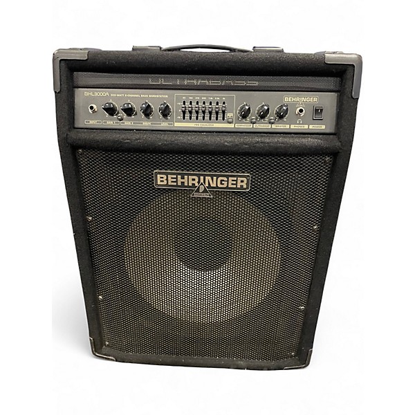 ベース BEHRINGER ULTRABASS BXL3000A Used Behringer Ultrabass BXL3000A 300W 1x15 Bass Combo Amp