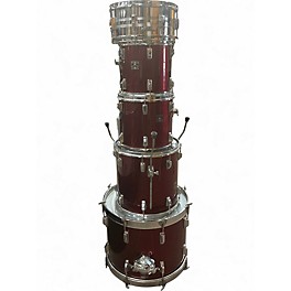 Used TAMA 5 Piece SWINGSTAR Burgundy Drum Kit