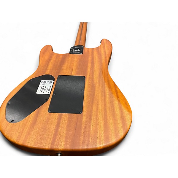 Used Fender American Acoustasonic Stratocaster Butterscotch Blonde Acoustic Electric Guitar