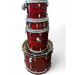 Used Gretsch Drums 4 Piece Catalina Club Series red Drum Kit