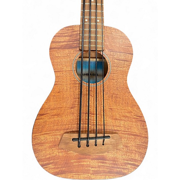 Used Kala U-bass EM FS Natural Acoustic Bass Guitar