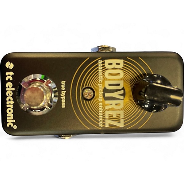 Used TC Electronic Bodyrez Acous Acoustic Enhancer Effect Pedal