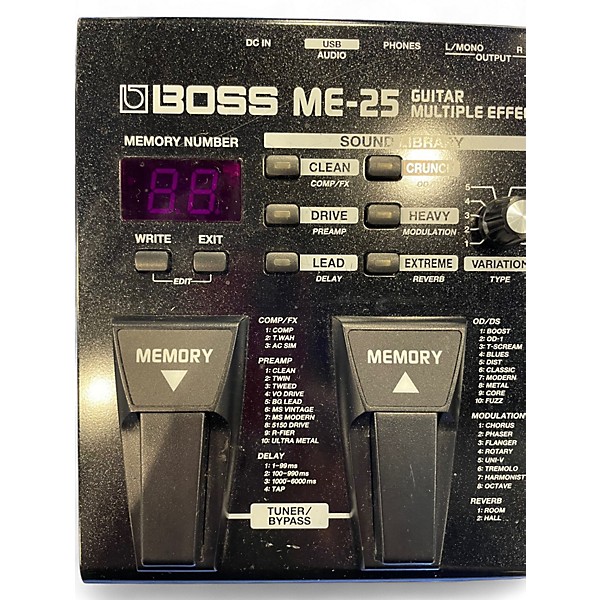 ギター boss me25 Amazon.com: Boss ME25 Guitar Multi-Effects Pedal : Musical