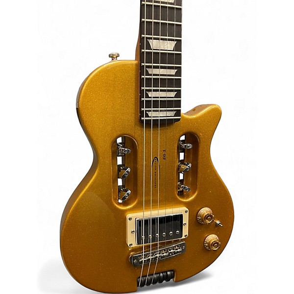 Used Traveler Guitar EG1 Custom Gold Electric Guitar